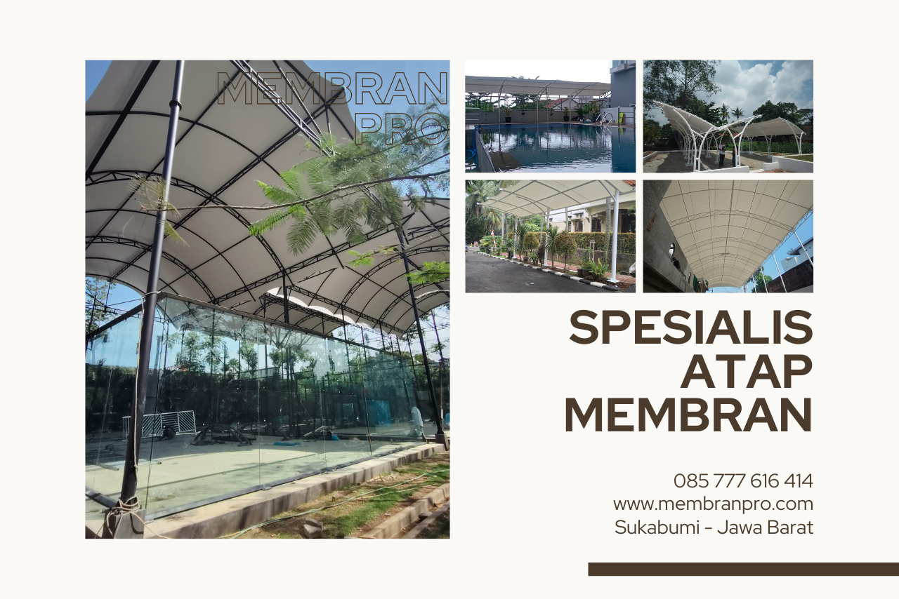 Penutup Atap Lapangan padel - Membran Pro